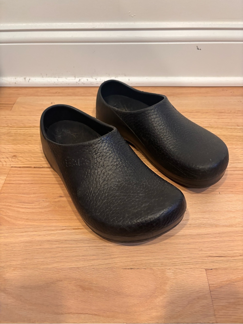 Birkenstock Super Birki black clogs size L 11/M 9